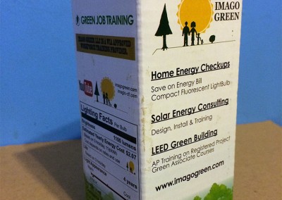 Light Bulb Product Box Design